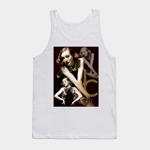 Crawford. Triple Loveliness Tank Top by Dez53